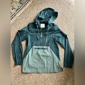 Zine Teal Hooded Jacket